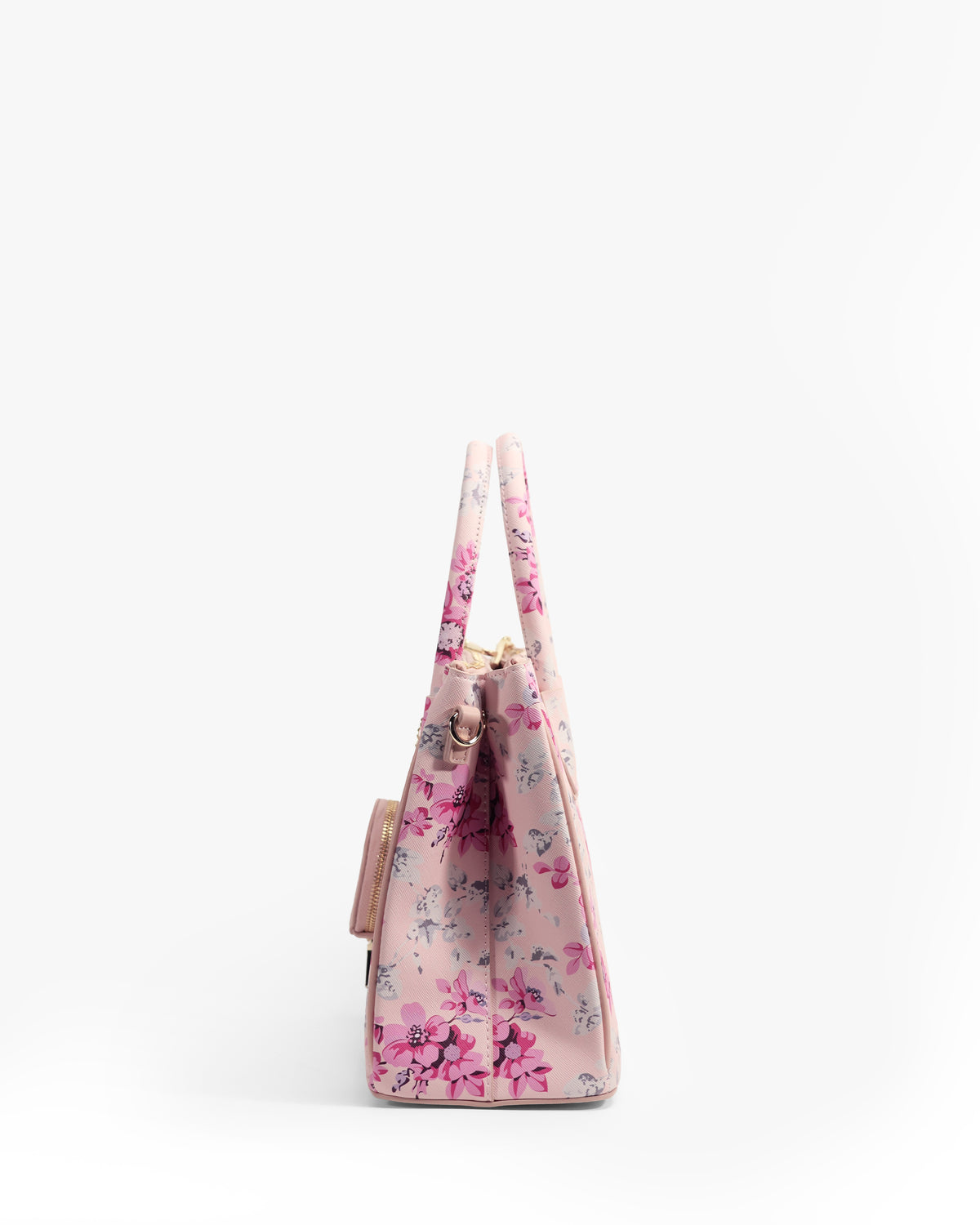 Hana Tote — Cherry Blossom Zip Tote — Pink colorway, catalogue image 3