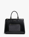 Dahlia Satchel — Structured Satchel — Black colorway, catalogue image 1