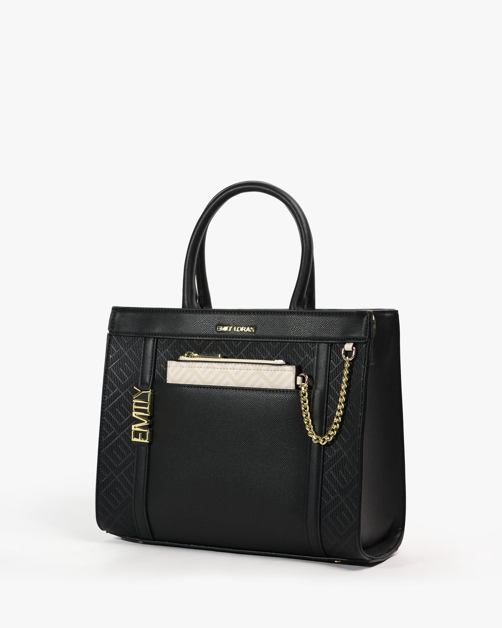 Aurore Tote — Ombré Shopper Tote — Black colorway, catalogue image 2