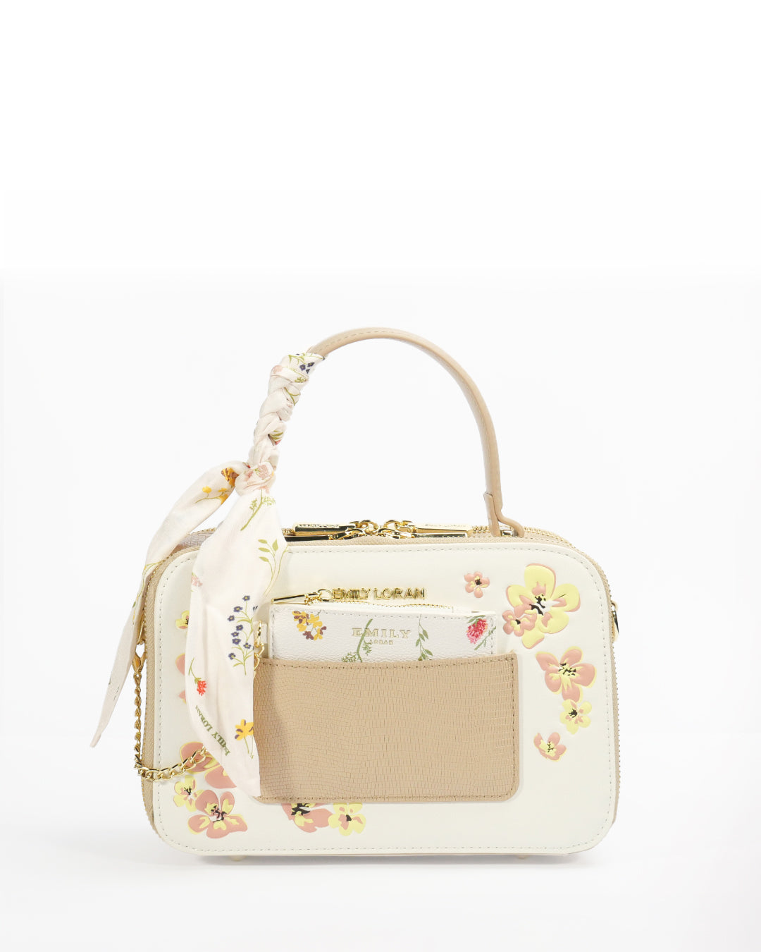 Sakura Frame Bag — Top-Handle Frame Bag — White colorway, catalogue image 1